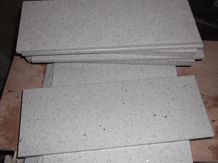 Pure gray Quartz Stone Tiles  supplier