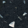 China Black Shell C52 Artificial Quartz stone Slab Countertop Vanity Top Flooring Tiles Solid Surface for kitchen bathroom distributor