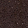 China Flooring Tiles Solid Surface Artificial Quartz Stone kitchen countertop with Brown Mirror distributor