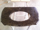 China Artificial / Natural stone Solid Surface Kitchen Countertop Quartz Vanity Top distributor