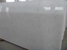 Scratch resist Carrara White Engineered Stone Slabs polishing quartz stone for sale