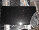 kitchen / bathroom Artificial Quartz Stone Countertop Flooring Tiles , Black Mirror for sale