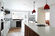cheap Quartz stone Slab White with small mirror Countertop Vanity Top Kitchentop